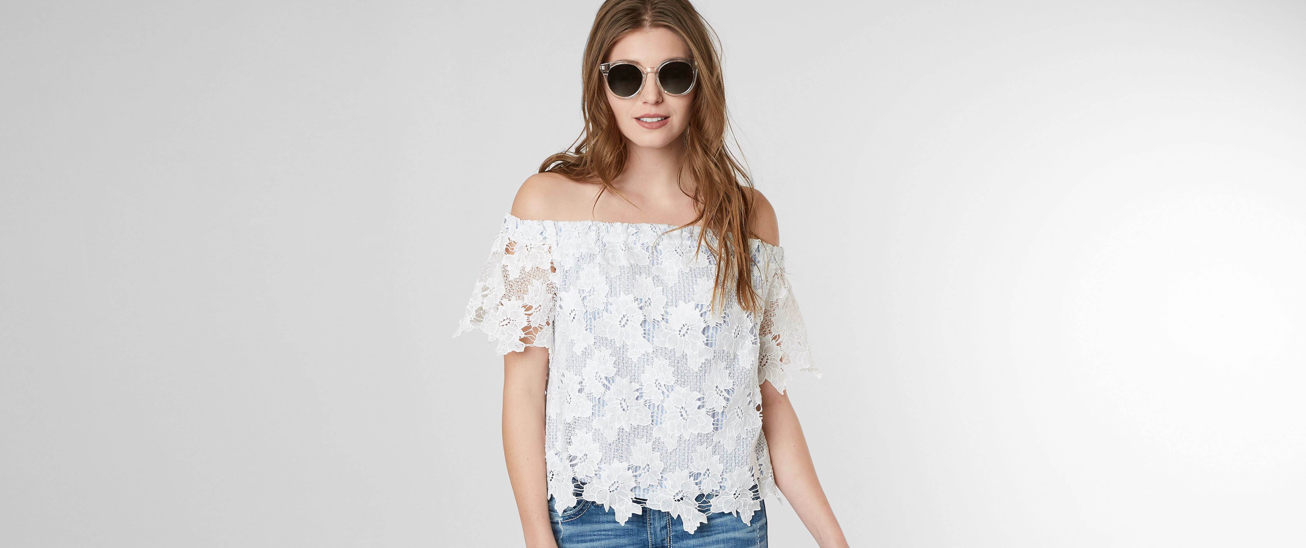 Image of Miss Me Floral Off The Shoulder Top