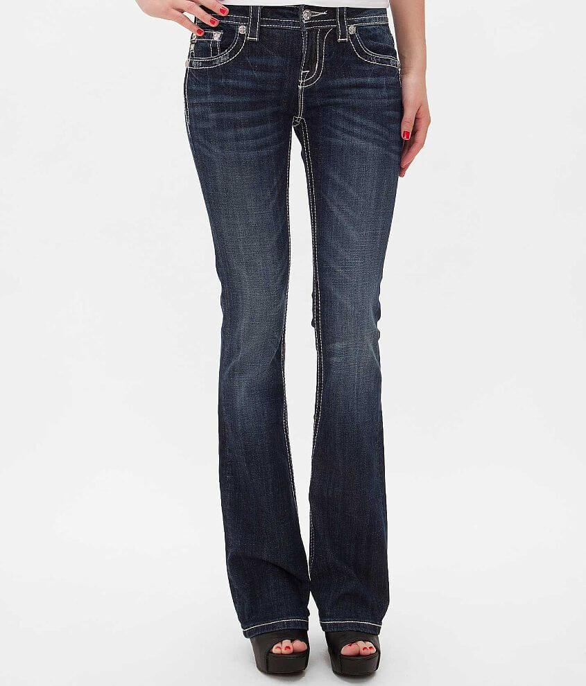 Miss Me Mid-Rise Boot Stretch Jean front view