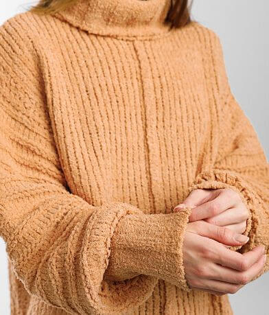 Miss Me Chenille Turtleneck Sweater misc detail 1 view