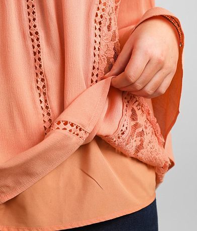 Miss Me Cold Shoulder Top misc detail 1 view