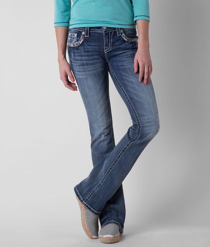 Miss Me Mid-Rise Boot Stretch Jean front view