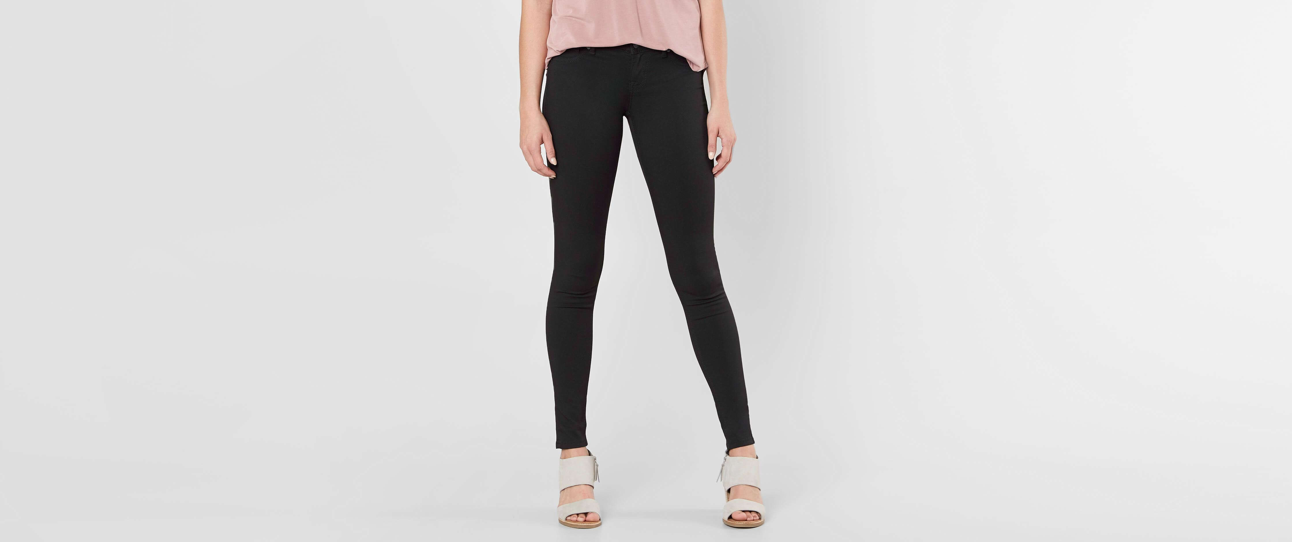 black super skinny stretch jeans