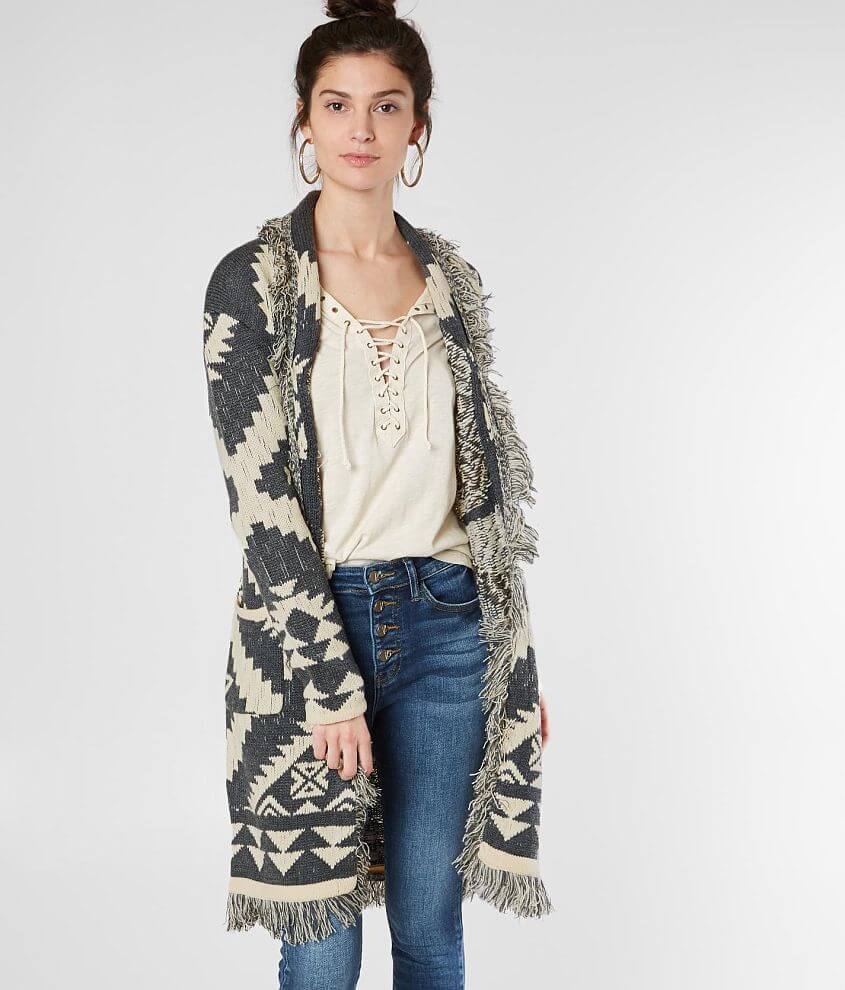 SOUTHWESTERN SWEATER CARDIGAN