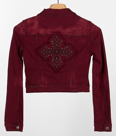 Miss Me Denim Jacket BACK