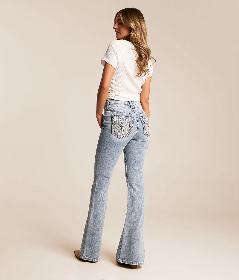 High Rise Flare Stretch Jean