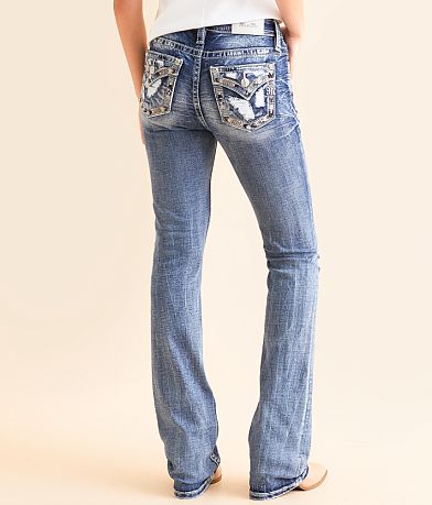 Miss Me High Rise Boot Stretch Jean front view