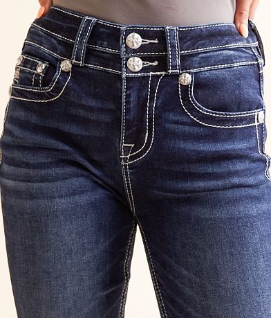 Miss Me High Rise Boot Stretch Jean misc detail 1 view