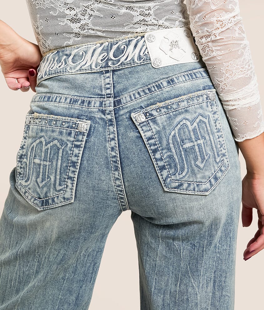 High Rise Wide Leg Stretch Jean