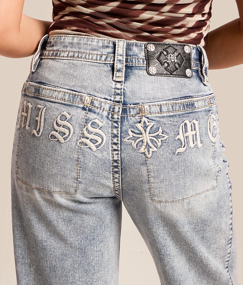 High Rise Barrel Stretch Jean