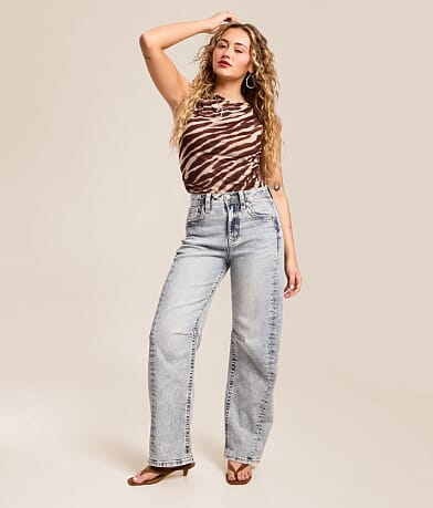 High Rise Barrel Stretch Jean thumbnail 8