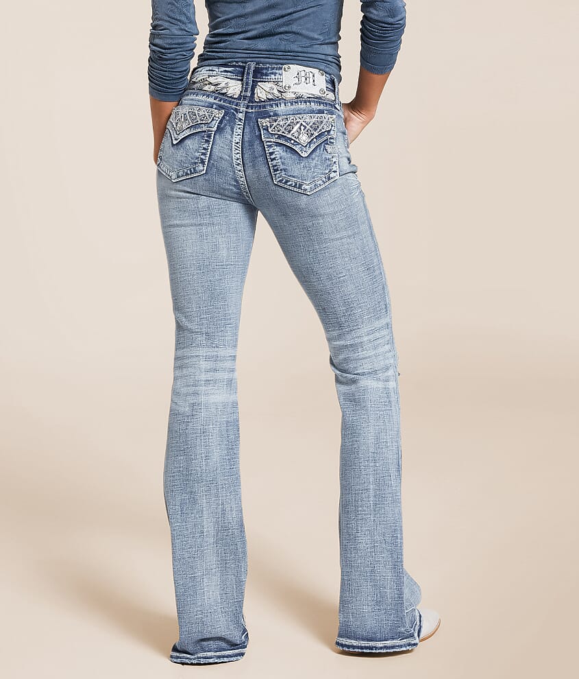 High Rise Flare Stretch Jean - thumbnail 4