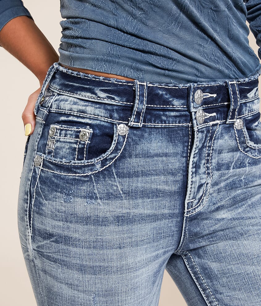 High Rise Flare Stretch Jean - thumbnail 6