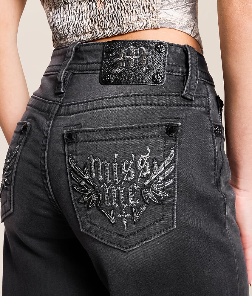 High Rise Wide Leg Stretch Jean - thumbnail 5