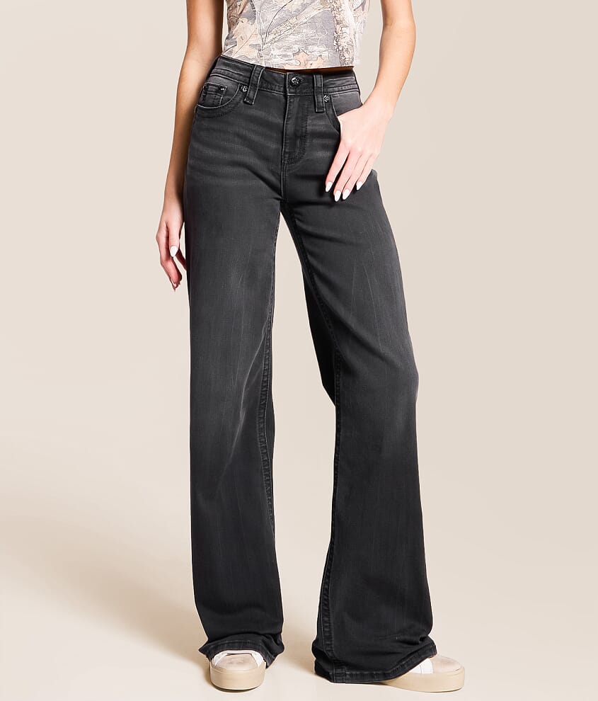 High Rise Wide Leg Stretch Jean - thumbnail 2