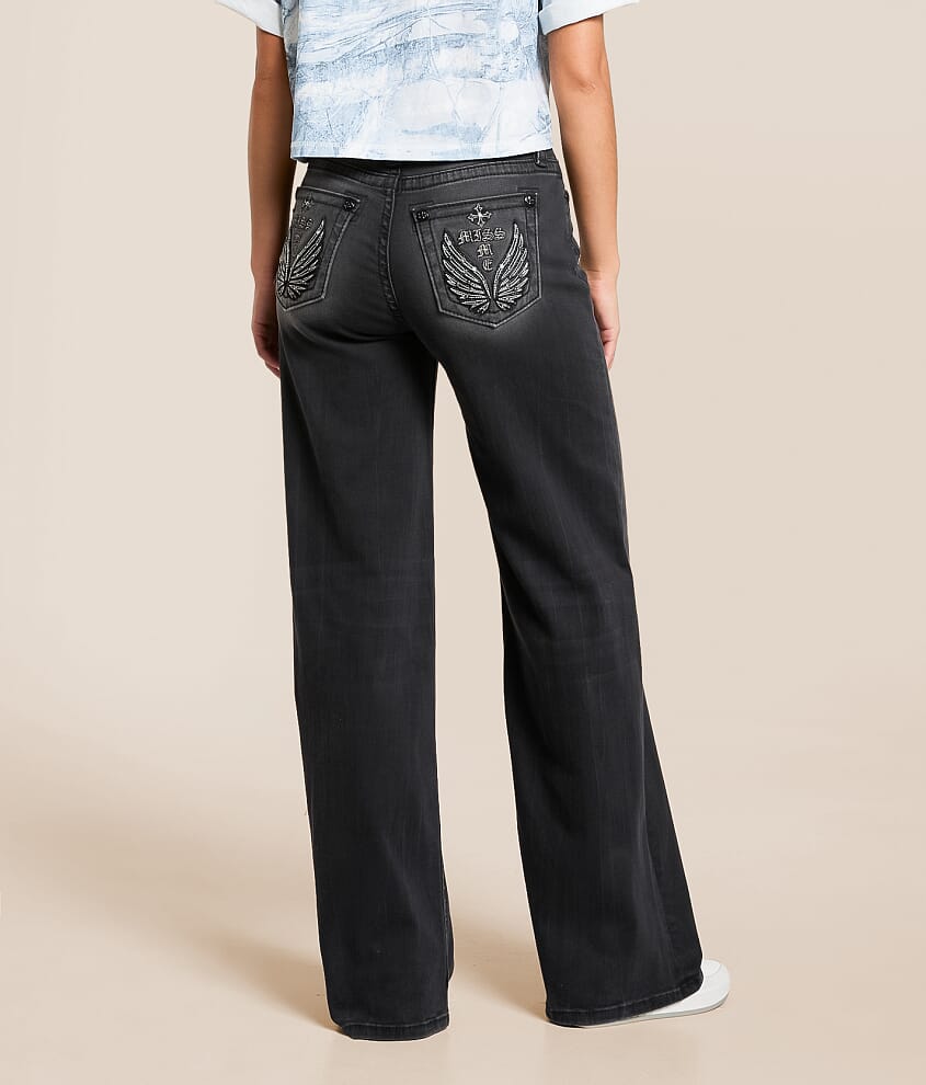 High Rise Wide Leg Stretch Jean