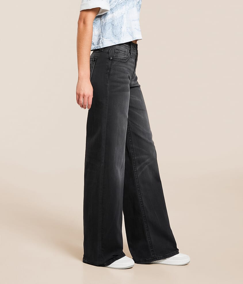 High Rise Wide Leg Stretch Jean
