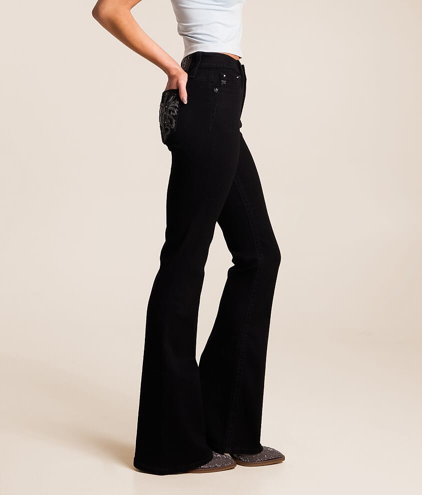 High Rise Flare Stretch Jean - thumbnail 3