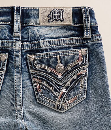 Girls - Mid-Rise Boot Stretch Jean thumbnail 3