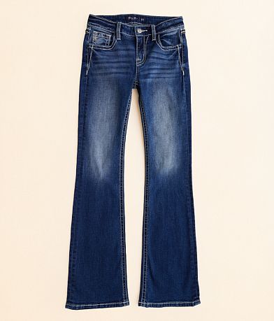 Miss Me Girls - Mid-Rise Boot Stretch Jean front view