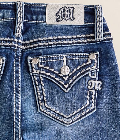 Girls - Mid-Rise Trouser Stretch Jean thumbnail 3