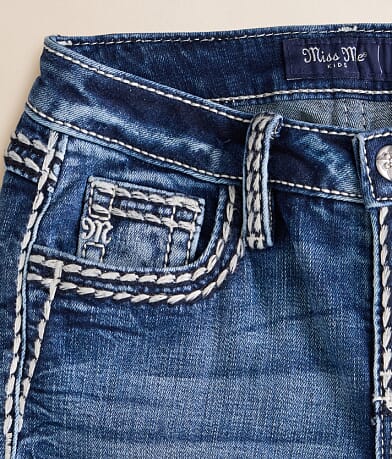 Girls - Mid-Rise Trouser Stretch Jean thumbnail 4