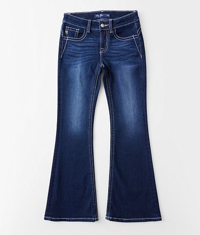 High-Waisted Flare Jeans for Girls