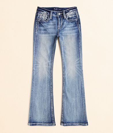 Miss Me Girls - Mid-Rise Boot Stretch Jean front view