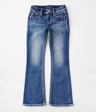 Miss Me Girls - Mid-Rise Boot Stretch Jean front view