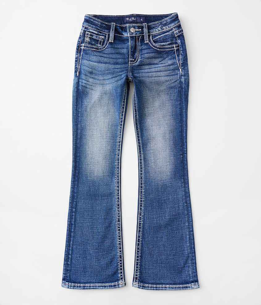 Girls - Miss Me Mid-Rise Boot Stretch Jean front view