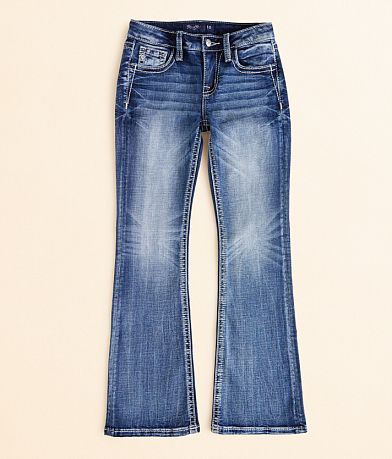 Miss Me Girls - Mid-Rise Boot Stretch Jean front view