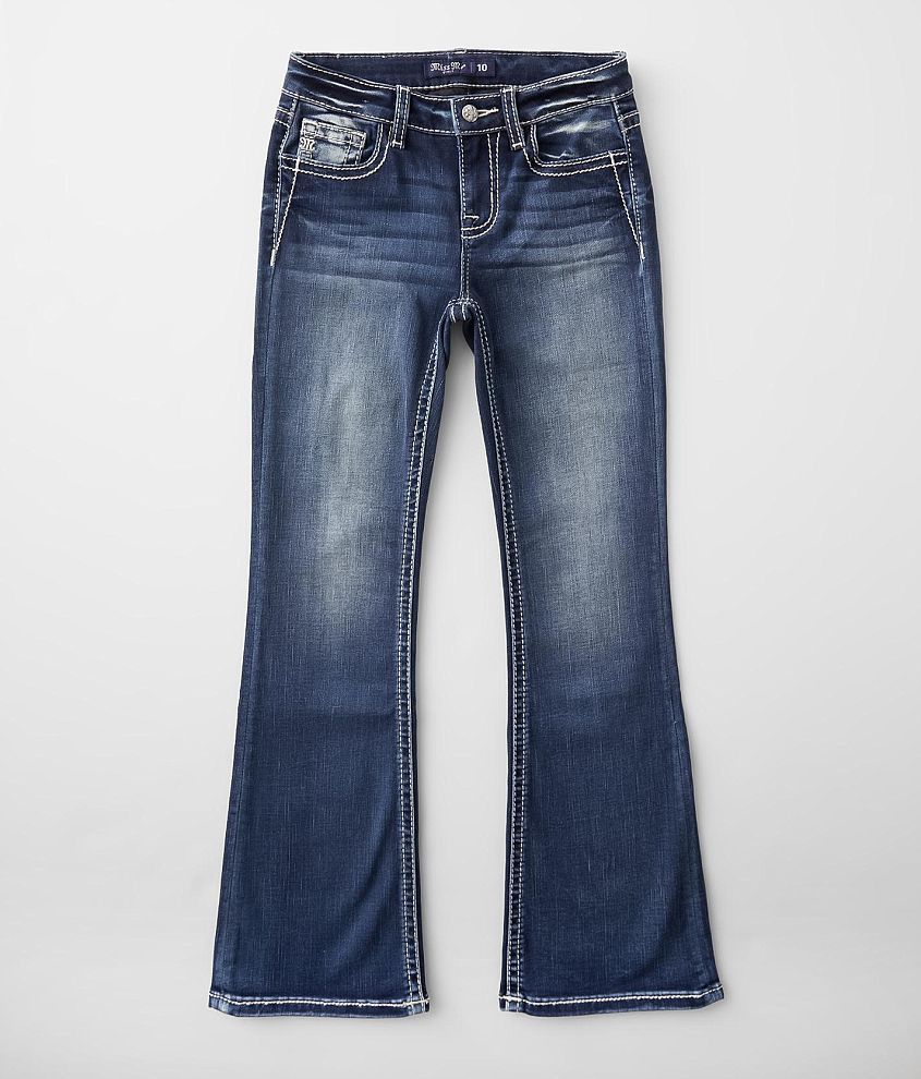 Girls - Miss Me Mid-Rise Boot Stretch Jean front view