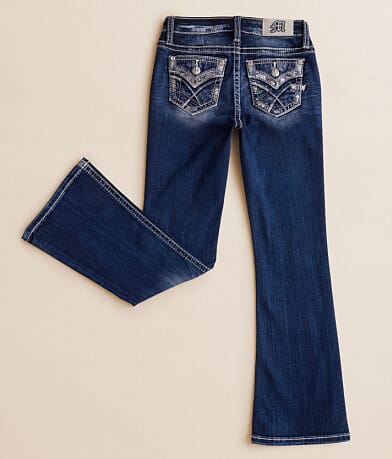 Miss Me Girls - Mid-Rise Boot Stretch Jean front view