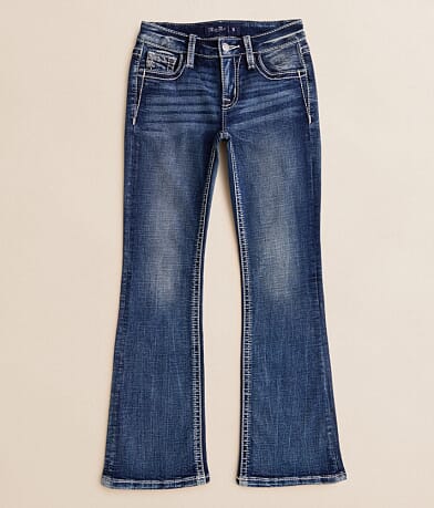Miss Me Girls - Mid-Rise Boot Stretch Jean front view