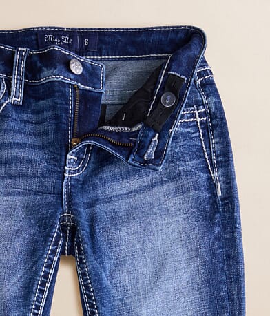 Girls - Mid-Rise Flare Stretch Jean thumbnail 6