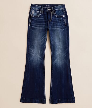 Miss Me Girls- Mid-Rise Trouser Stretch Jean front view