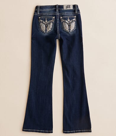 Girls - Mid-Rise Boot Stretch Jean thumbnail 2