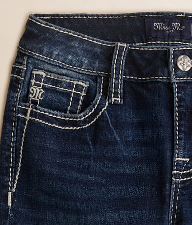 Girls - Mid-Rise Boot Stretch Jean thumbnail 4