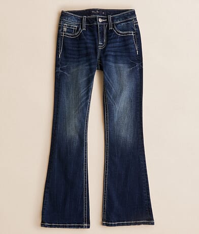 Miss Me Girls - Mid-Rise Boot Stretch Jean front view