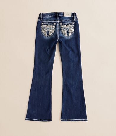 Girls - Mid-Rise Boot Stretch Jean thumbnail 2
