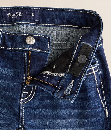 Girls - Mid-Rise Boot Stretch Jean thumbnail 6