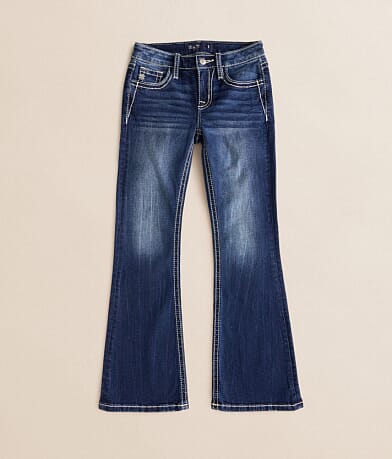 Girls - Mid-Rise Boot Stretch Jean