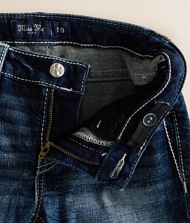 Girls - Mid-Rise Boot Stretch Jean thumbnail 6