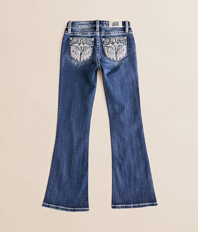 Girls - Mid-Rise Boot Stretch Jean thumbnail 2