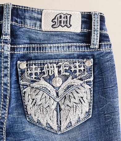 Girls - Mid-Rise Boot Stretch Jean thumbnail 3