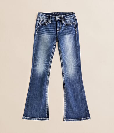 Girls - Mid-Rise Boot Stretch Jean