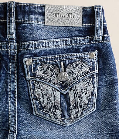 Girls - Mid-Rise Flare Stretch Jean thumbnail 3