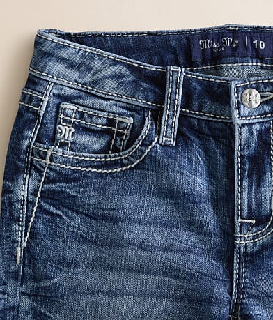 Girls - Mid-Rise Flare Stretch Jean thumbnail 4