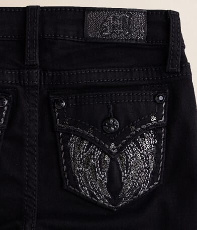Girls - Mid-Rise Flare Stretch Jean thumbnail 3