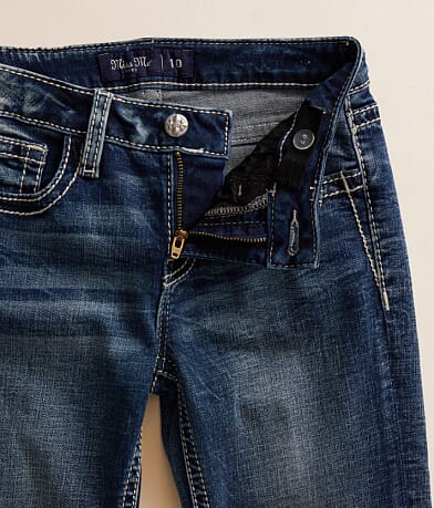 Girls - Mid-Rise Flare Stretch Jean thumbnail 4