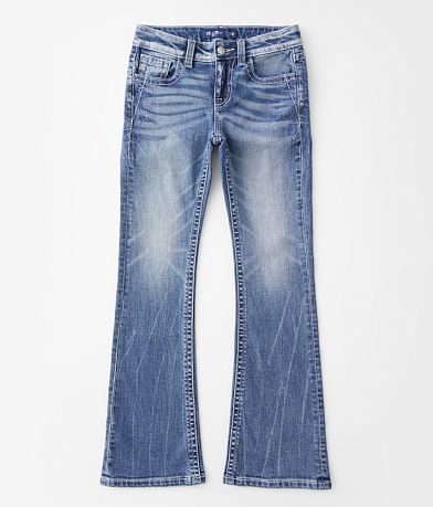 Miss Me Girls - Mid-Rise Boot Stretch Jean front view